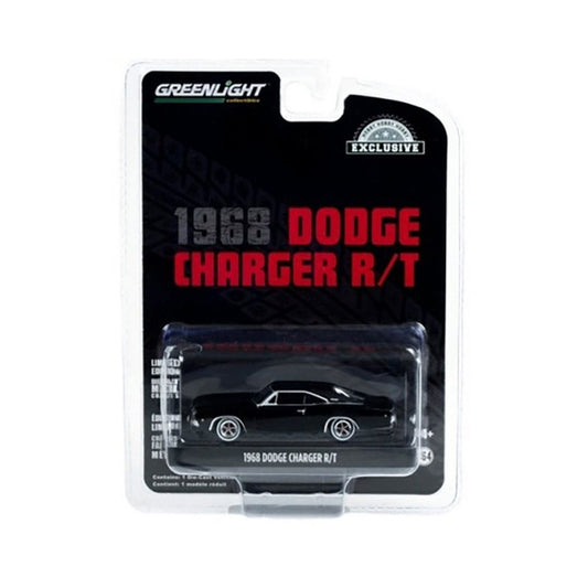 1968 Dodge Charger R/T - Black 44724 Greenlight 1:64