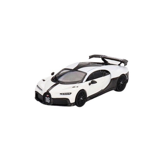 Bugatti Chiron Pur Sport White, Mini GT 1:64 (569)