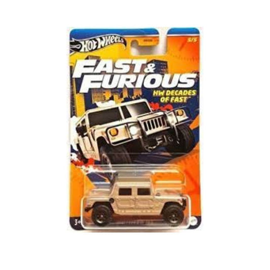 Fast & Furious HW Decades of Fast Hummer H1, Hot Wheels Uzun Kart
