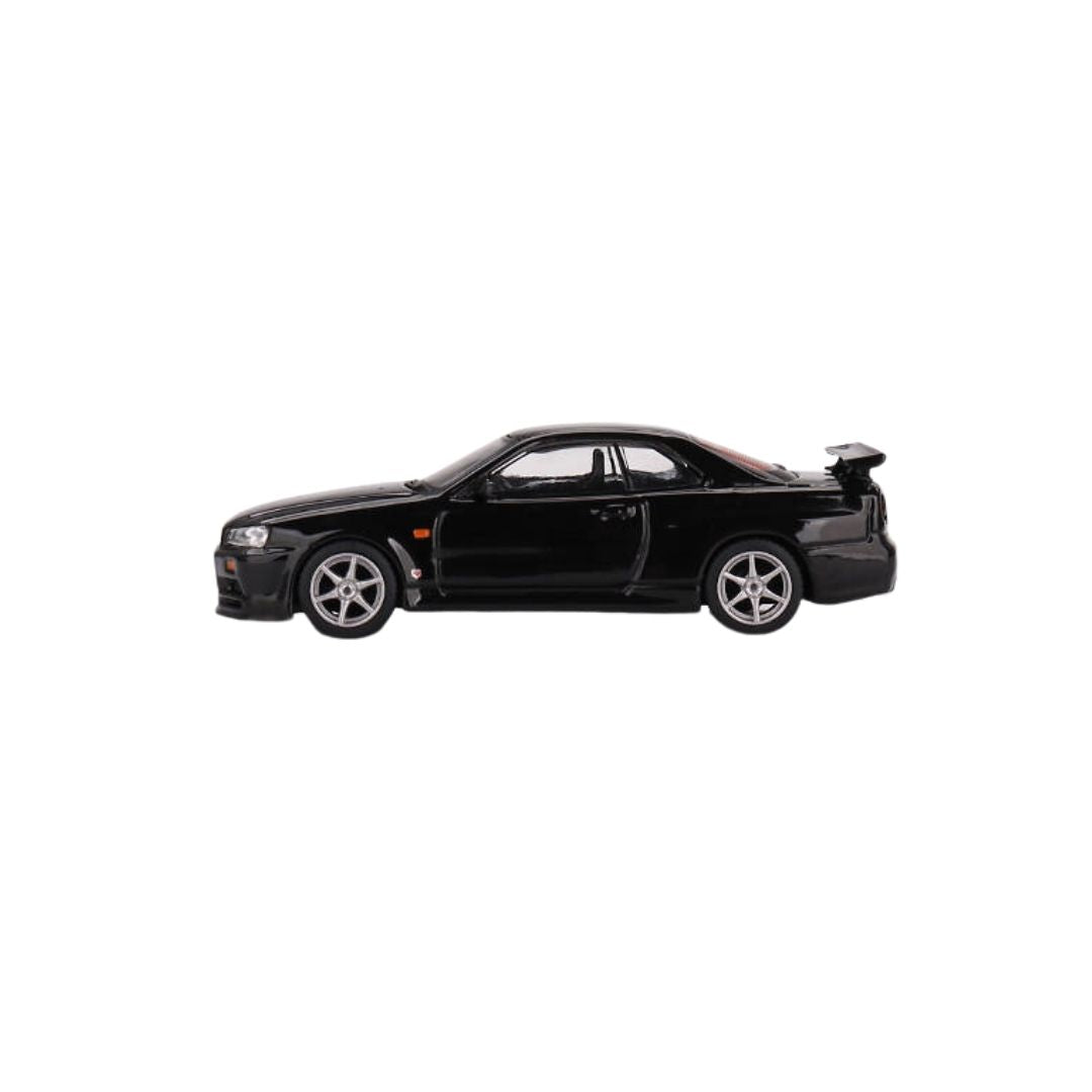 Nissan Skyline GT-R (R34) V-Spec Black Pearl Mini GT 1:64 (570)