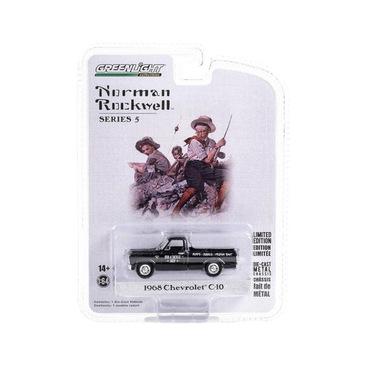 Norman Rockwell Series 5- 1968 Chevy C-10 54080-D, Greenlight 1:64