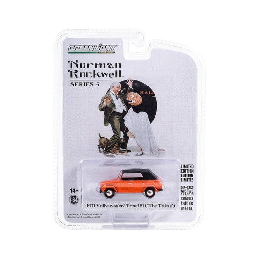 Norman Rockwell Series 5- 1971 Volkswagen Thing Type 181 54080-E, Greenlight 1:64