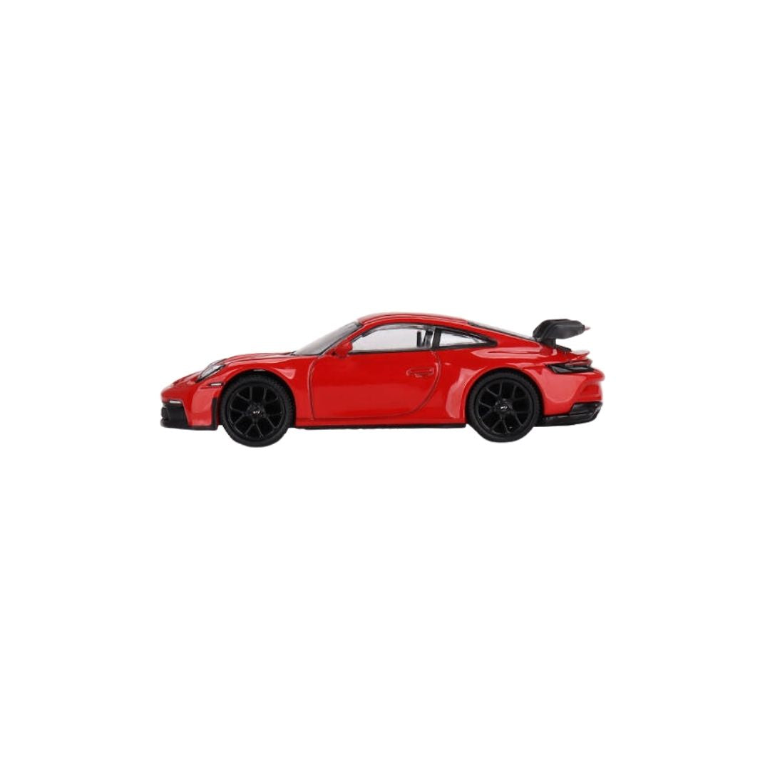 Porsche 911 (992) GT3 Guards Red, Mini GT 1:64 (662)