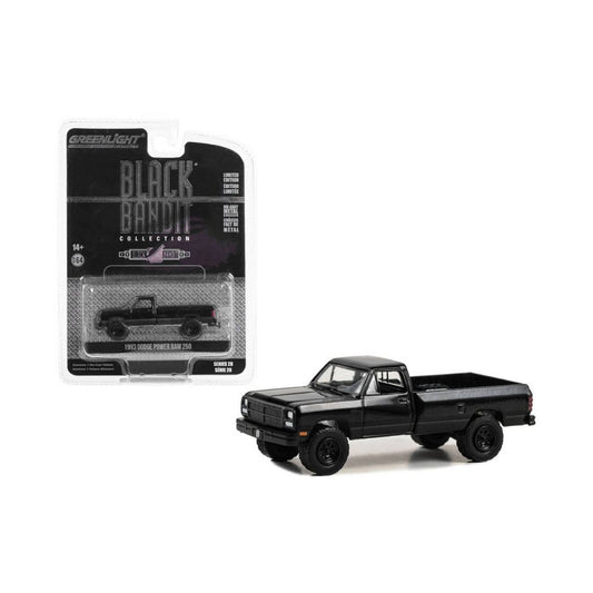 Black Bandit Series 28- 1993 Dodge Power Ram 250 28130-D, Greenlight 1:64