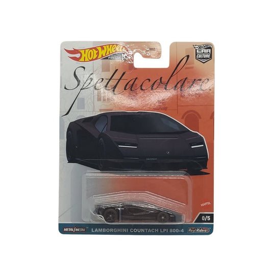 Chase - Lamborghini Countach LPI 800-4 Spettacolare, Hot Wheels 1:64